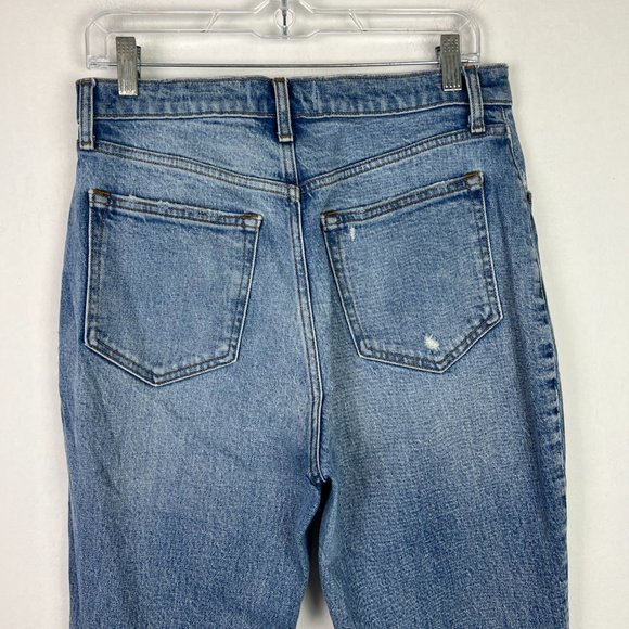 Abercrombie & Fitch The Kick Flare Ultra High Rise Jeans Size 29 8 EUC T2509 - Picture 8 of 10